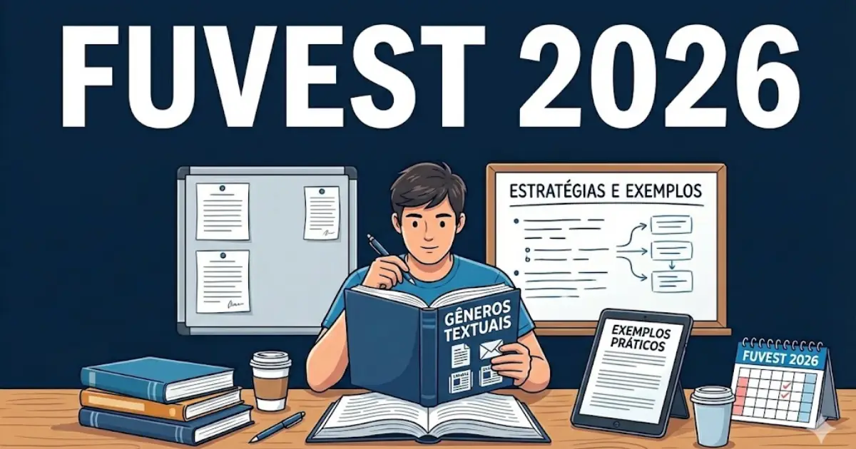Nova Redação FUVEST 2026: Guia Definitivo dos Gêneros Textuais com Estratégias e Exemplos Práticos