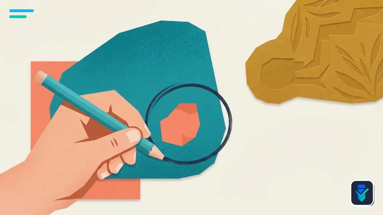 Ilustração editorial sobre Análise Aprofundada: Como as Mudanças na Redação ENEM 2026 Afetam Suas 5 Competências e a Nota 1000